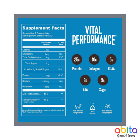 Vital Proteins Vital Performance Whey Protein + Collagen