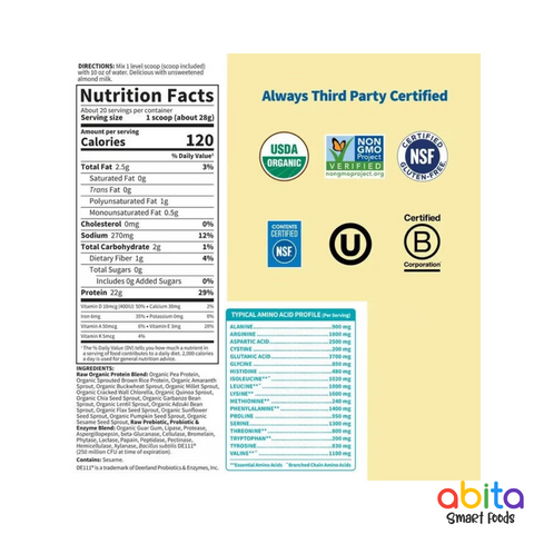 Garden Of Life Raw Organic Protein