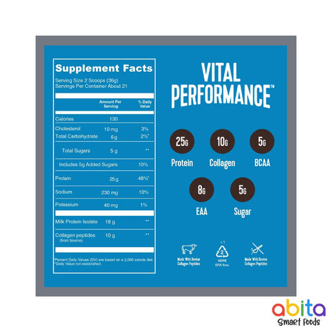 Vital Proteins Vital Performance Whey Protein + Collagen