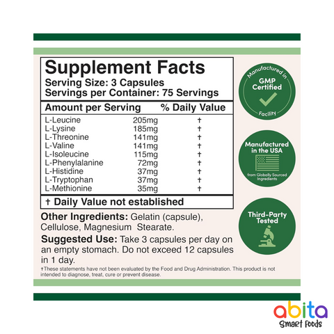 Double Wood Essential Amino Acids