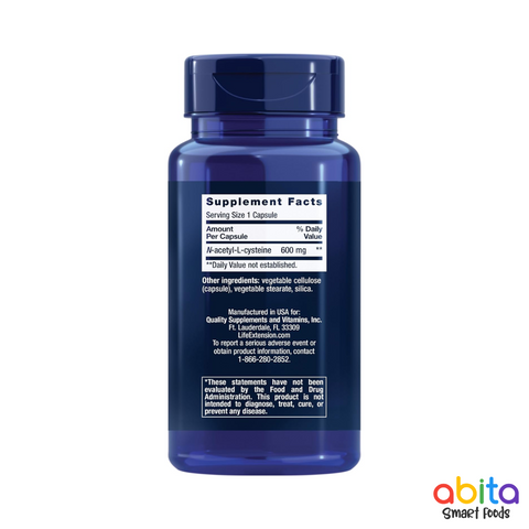 Life Extension N-Acetyl-L-Cysteine