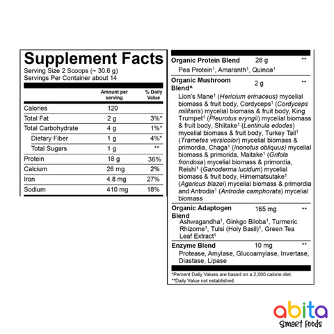 Plant Fusion Organic Mushrooms + Protein