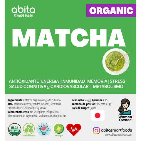 Abita Smart Foods Organic Matcha