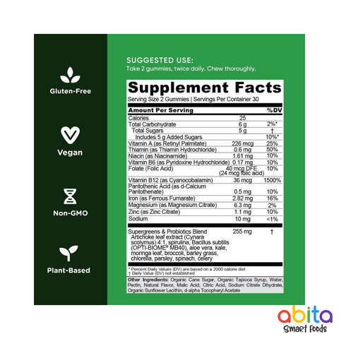 Golí SuperGreens Gummies