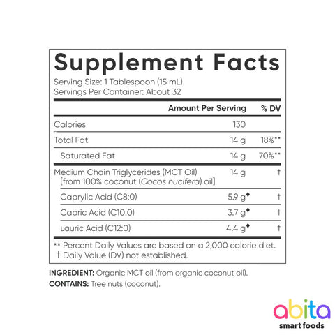 Sports Research Organic MCT Oil