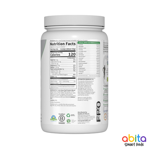 Garden Of Life Whey Protein Isolate