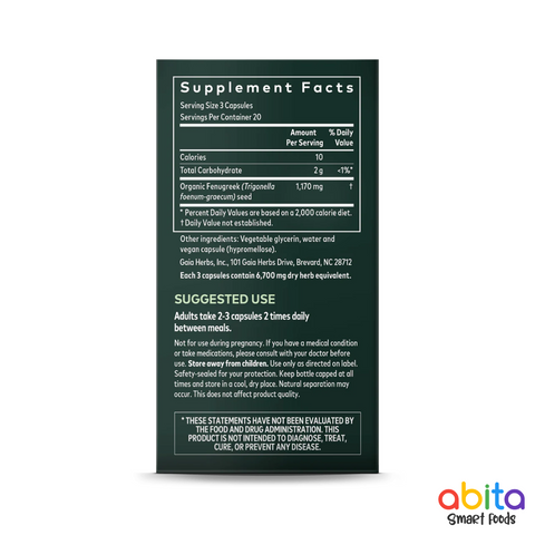 Gaia Fenugreek Seed