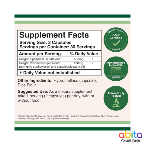 Double Wood Liposomal Glutathione
