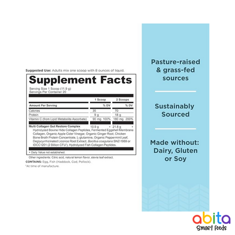 Ancient Nutrition Multi Collagen Gut Restore