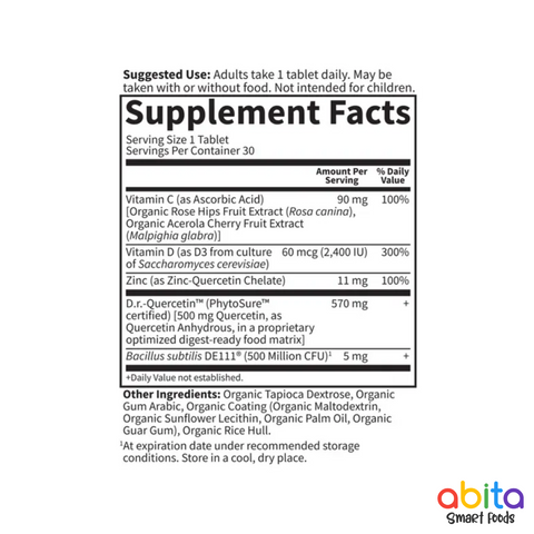 Garden Of Life Dr. Formulated Quercetin Immune