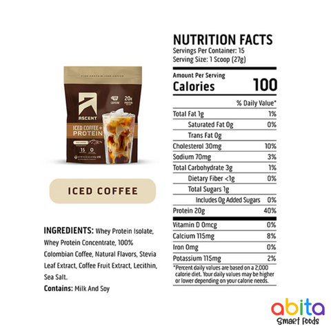 Ascent Iced Coffee + Protein