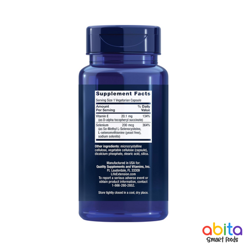 Life Extension Super Selenium Complex & Vitamin E