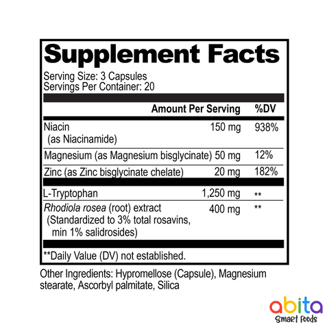 Natural Stacks Serotonin Brain Food