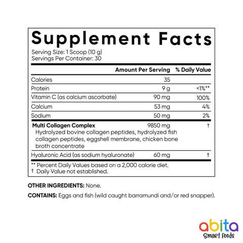 Sports Research Multi Collagen Powder with 5 Types of Collagen