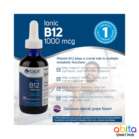 Trace Minerals Ionic B12