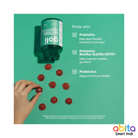 Golí Pre + Post + Probiotics Gummies