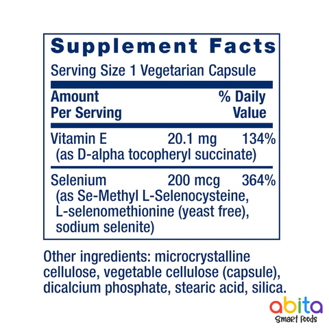 Life Extension Super Selenium Complex & Vitamin E