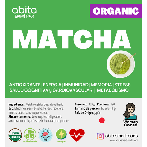 Abita Smart Foods Organic Matcha