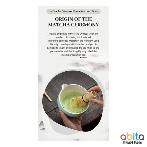 Teanagoo Matcha Set-Sharing Ceremony (9 pieces)