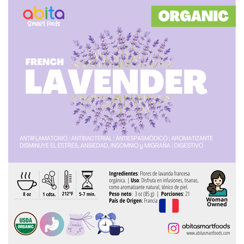 Abita Smart Foods Organic French Lavender
