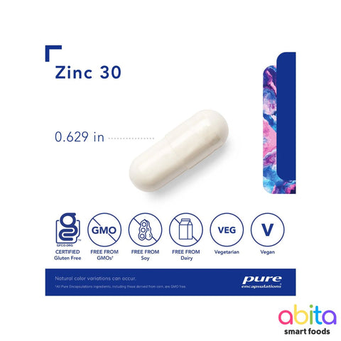 Pure Encapsulations Zinc 30