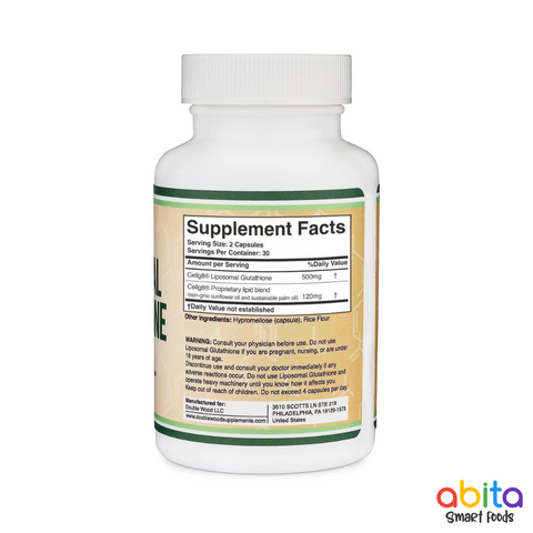 Double Wood Liposomal Glutathione