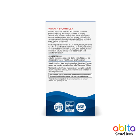 Nordic Naturals Vitamin B Complex