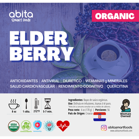 Abita Smart Foods Organic Elderberry