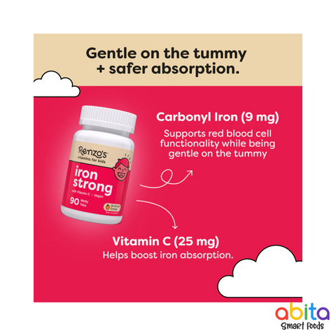 Renzo's Iron Strong With Vitamin C Kids