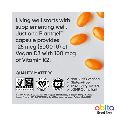 Sports Research Vitamin D3 + K2