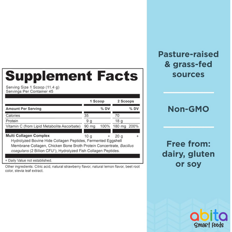 Ancient Nutrition Multi Collagen Protein (Sabor)