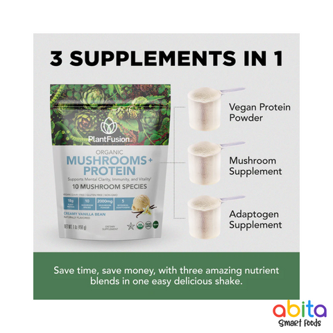 Plant Fusion Organic Mushrooms + Protein