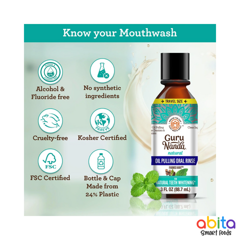 Guru Nanda Oil Pulling Oral Rinse