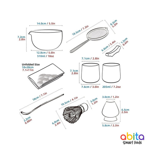Teanagoo Matcha Set-Sharing Ceremony (9 pieces)