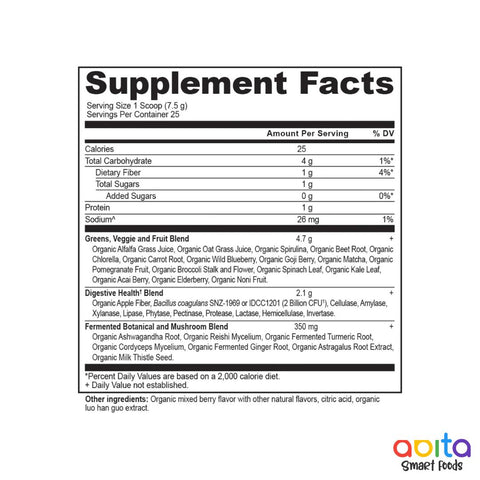 Ancient Nutrition Organic Super Greens