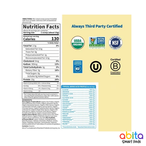 Garden Of Life Raw Organic Protein