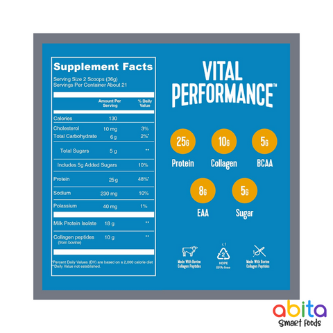 Vital Proteins Vital Performance Whey Protein + Collagen
