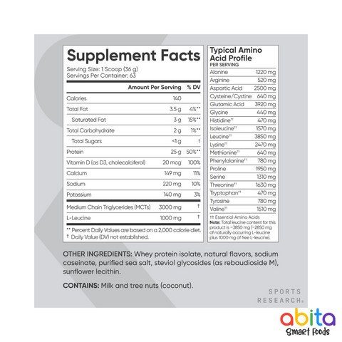 Sports Research Whey Protein