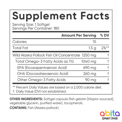 Sports Research Alaskan Omega-3 (Fish Oil)