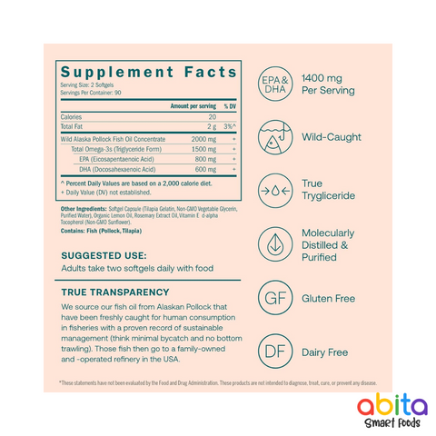 True Grace Omega-3 Fish Oil