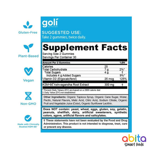 Golí Ashwagandha Gummies