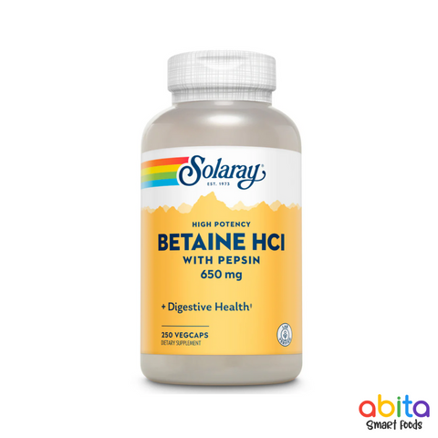 Solaray Betaine HCI With Pepsin