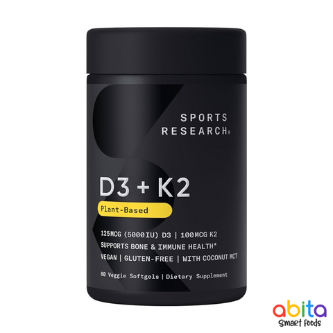 Sports Research Vitamin D3 + K2