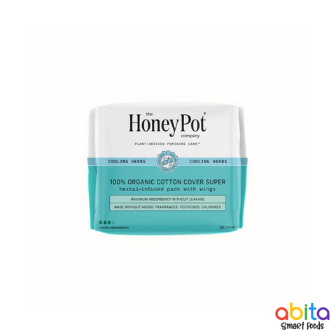 Honey Pot Organic Cotton Cover Super Pads