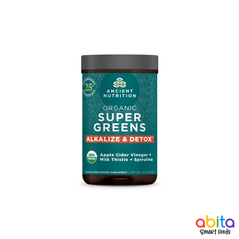 Ancient Nutrition Organic Super Greens Alkalize & Detox