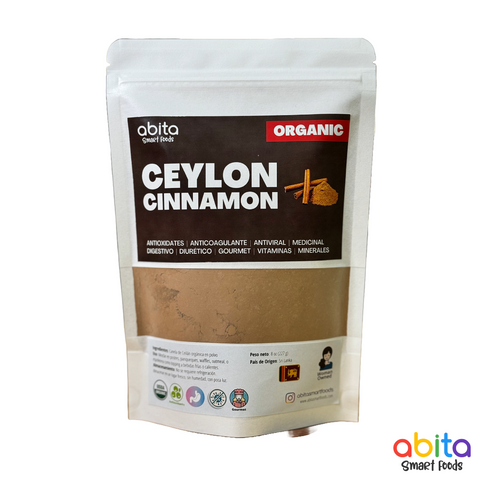 Abita Smart Foods Organic Ceylon Cinnamon