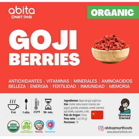 Abita Smart Foods Organic Goji Berries