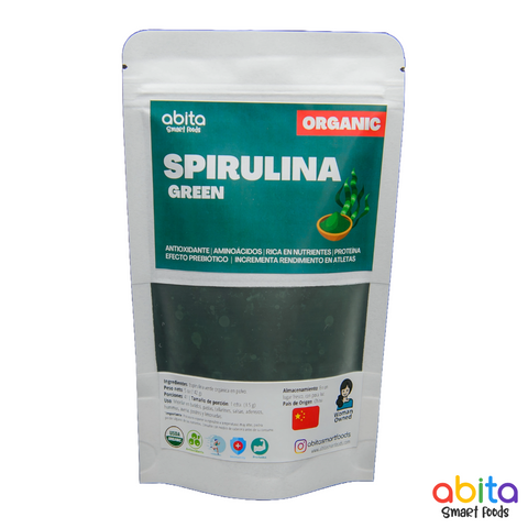 Abita Smart Foods Organic Spirulina Green