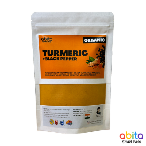 Abita Smart Foods Organic Turmeric + Black Pepper