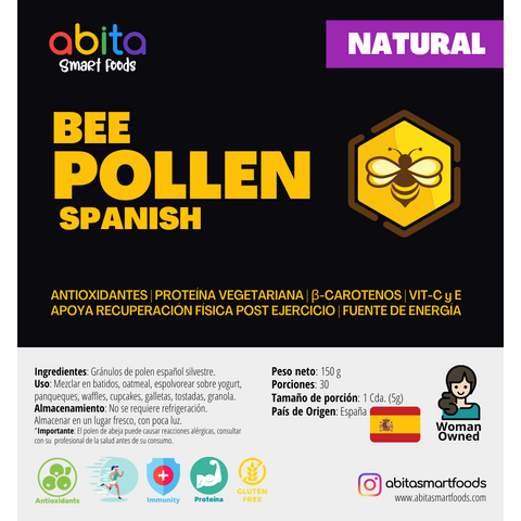 Abita Smart Foods Spanish Bee Pollen